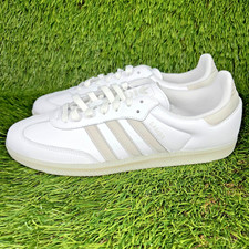 Adidas Samba OG Men's Size 13 White Gray Sneakers Originals Shoes Classic JI3206