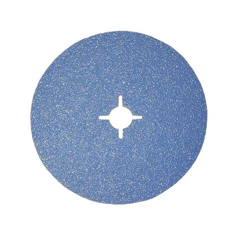 Disque fibre zirconium 125mm grain 60 HANGER pour éliminer les soudures d'acier