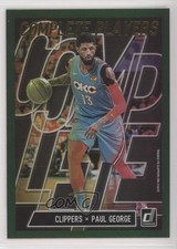 2019-20 Panini Donruss Complete Players Green Flood Paul George #14 1u6