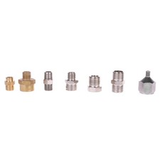 7Pcs/Set Airbrush Adaptor Kit Fitting Connector For Compressor  Spray Hose