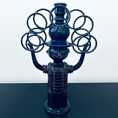 Rosenthal Björn Wiinblad Studio Line Jongleur Blau - Rar