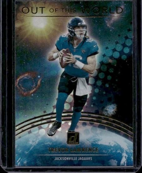 2021 Donruss #OTW-TRL Trevor Lawrence Out of this World