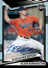 2022 Panini Elite Extra Edition #76 Blake Burkhalter Signatures