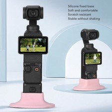 Camera Mount Base Silicone Flexible Stable Desktop Support with Charging Port
