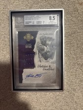 2016-17 Court Kings Sketches And Swatches Kobe Bryant Patch Auto /60 BGS 8.5/10