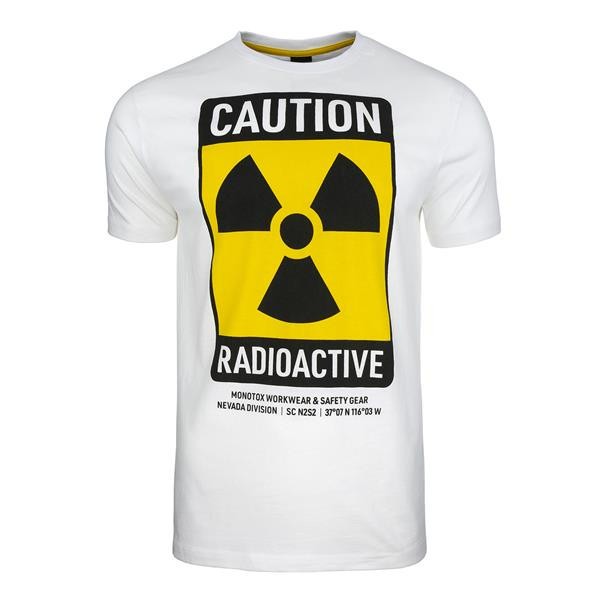 Футболка Monotox Herrenkleidung RADIOACTIVE 20WHITE РАДИОАКТИВНО-БЕЛАЯ Weiß