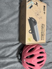 Set Accessori Bici: Box Bici Chiudibile BEANY +Casco Bici Bambini Prophete