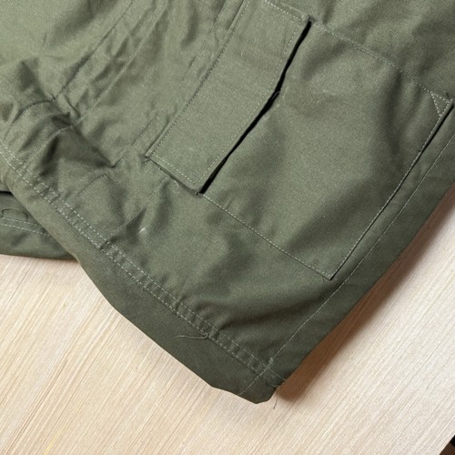 Vintage Army Surplus HBT Jacket M65 Field Flap Pockets Back Olive Medium - Picture 10 of 15
