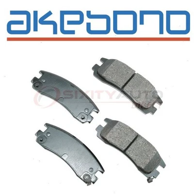 Akebono Pro-ACT Rear Disc Brake Pad Set for 1997-2004 Buick Regal 3.8L V6 - rp - Image 1 of 4