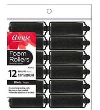 Annie Foam Rollers 12pcs - 7/8in Dia