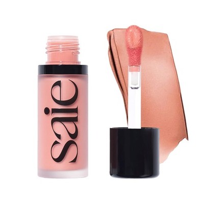Saie Dew Liquid Blush for Cheeks  Hydrating Cream Blush Stick with a Blendabl...