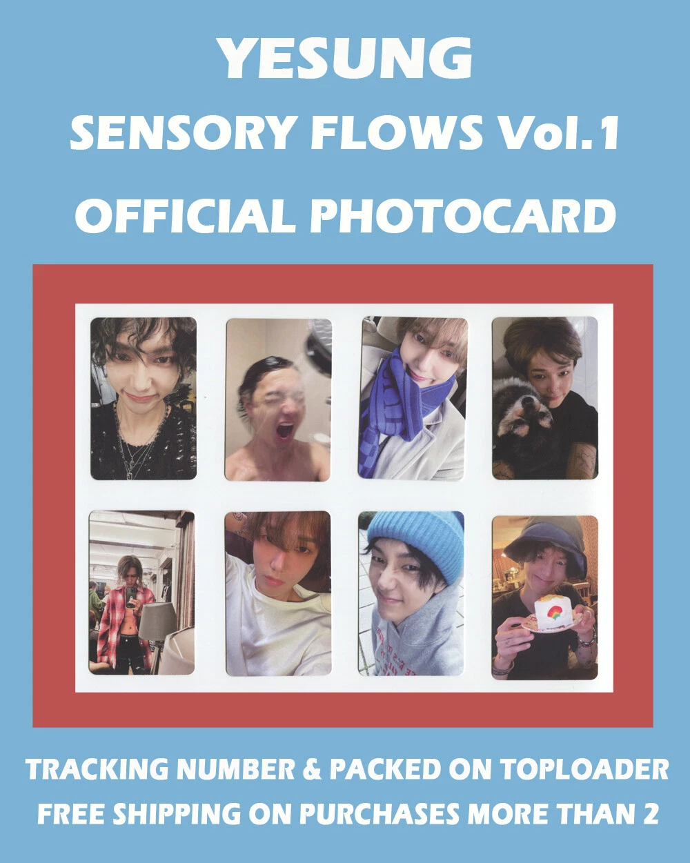Yesung - Sensory Flows Album PC photocard photocard