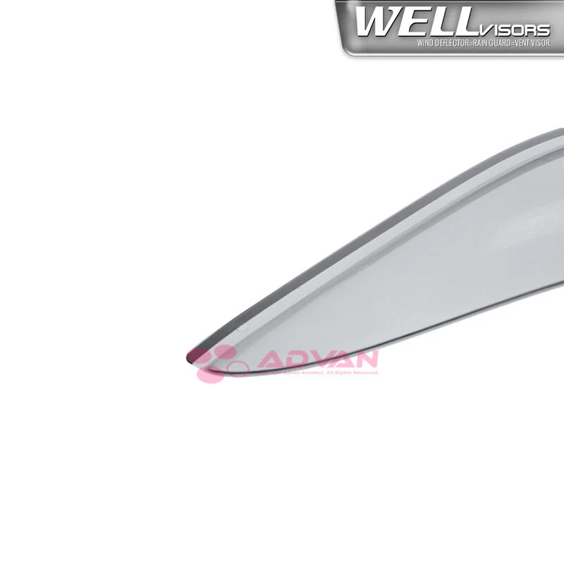 WELLvisors for Deflectors 10-18 Sprinter Freightliner 07-18 2500 3500 Visor - Image 3 of 4