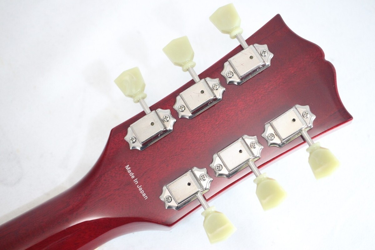 美品 TOKAI ES190 LEFT SEE THROUGH RED 左利き用 Used Tokai ES190L Made in Japan Semi-Hollow *Lefty* 3.5kg