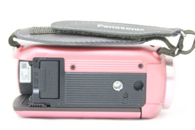 Panasonic HC-V520M Pink Digital HD Video Camera Memory 32GB 50x