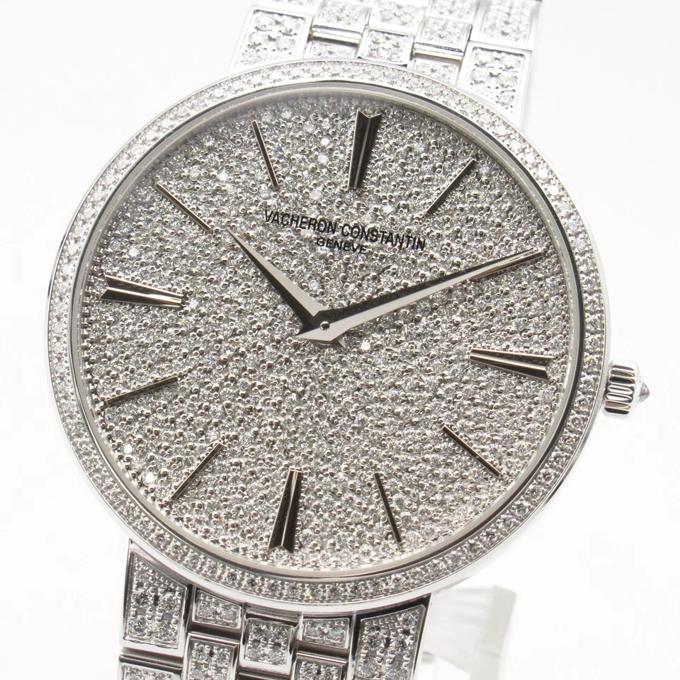 Reloj de pulsera VACHERON CONSTANTIN Patrimony 81575 ganador manual K18WG usado para hombre Foto 3 de 4