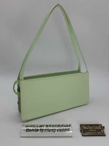 Borsa Elegante - Tessuto - Verde - BR402 HH - Scheilan - Picture 2 of 7
