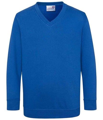 Sudadera AWDis Academy AC03J niños cuello en V - Imagen 2 de 34