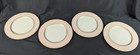 Lenox Pink & Gold 10" Caribbee Dinner Plates Set Of 4