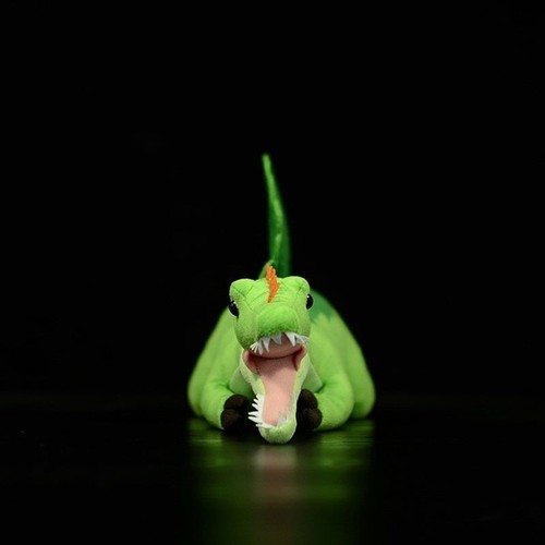 Peluche dinosauro spinosauro verde 45 cm animale peluche bambole morbide - Foto 2 di 6
