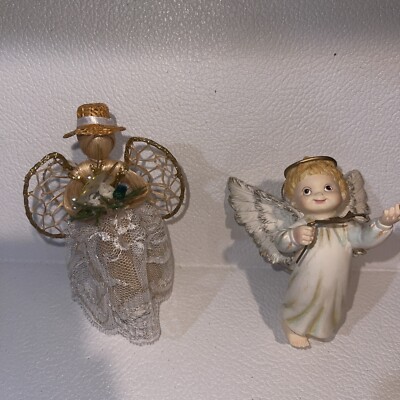 ヴィンテージ   glorious angels クリスマスオーナメント Japan Vintage Christmas Angels - Etsy