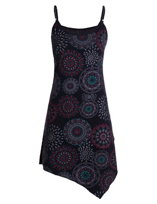 Vishes Sommerkleid Strandkelid kurzes Hippie Kleid Zipfel Kleid Mini Kleid  - Bild 1 von 2