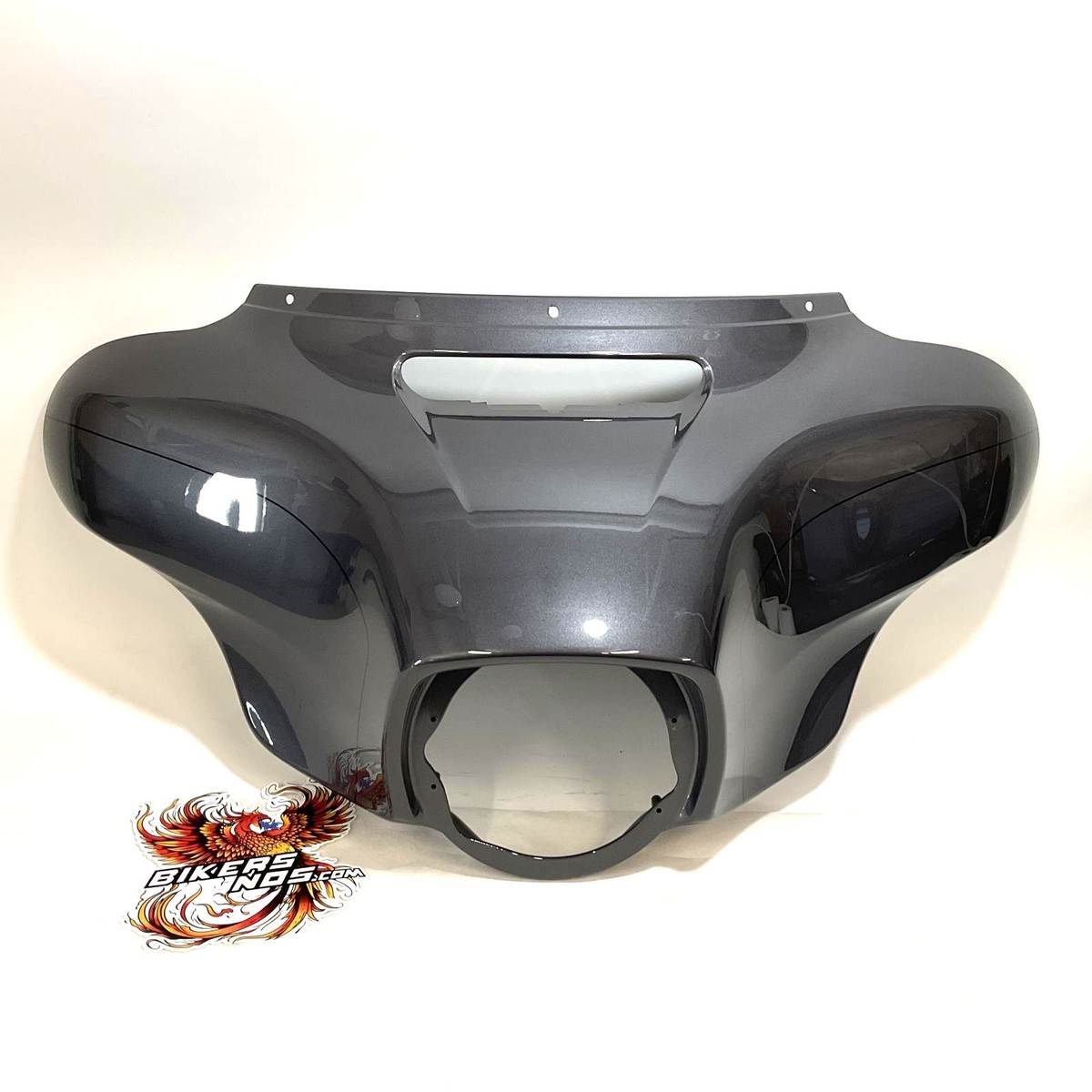 NOS Genuine Harley 2014 Up Touring Front Fairing Charcoal Pearl