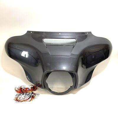 NOS Genuine Harley 2014 Up Touring Front Fairing Charcoal Pearl