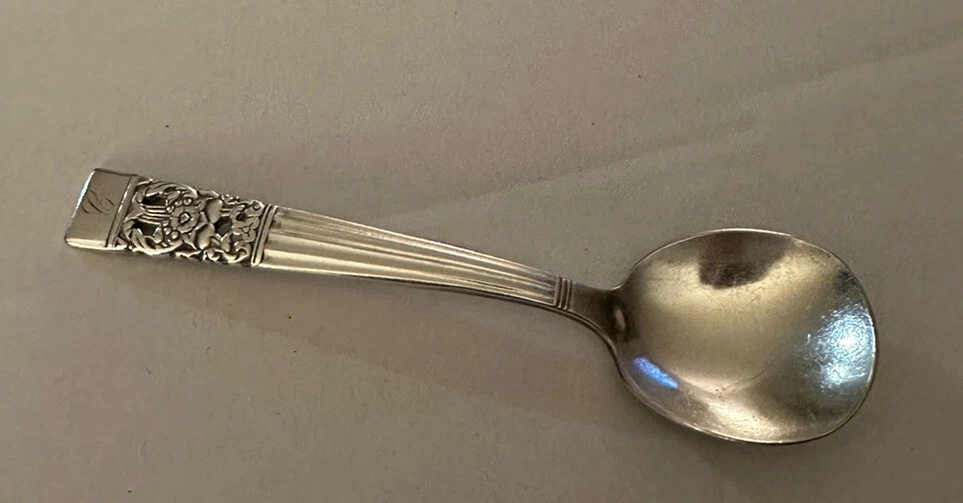 Oneida Community Silver Plate Coronation Monogrammed C Baby