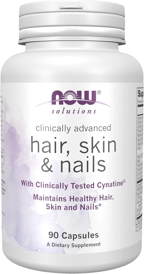 NOW Solutions, Hair, Skin and Nails, Clinically Advanced, Support with Clinic... - Image 3 of 4