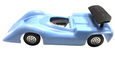 Vintage 4-1/8"in. Blue MCLAREN The LINDBERG Line Race Car Slot Car
