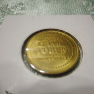 Old Token Aide's Arcade Game Token