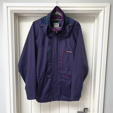 Berghaus Jacket Women's Medium Purple Vintage Technique Outdoors Hiking Walking