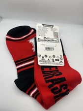 For Bare Feet Go Team Dress Crew Sock Nebraska 