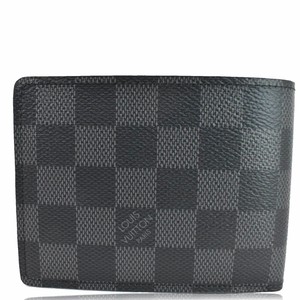 Louis Vuitton Damier Graphite Canvas Multiple Wallet Black Ebay