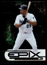 2005 Donruss Zenith Epix Green Play Carlos Delgado /150 #E-15