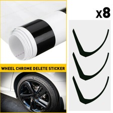 For 2018-2022 Honda Accord Sports Gloss Black Wheel Chrome Delete Vinyl Sticker