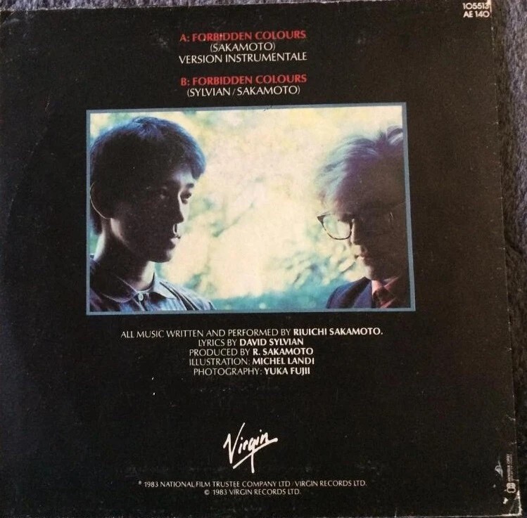 DAVID SYLVIAN & RYUICHI SAKAMOTO Forbidden Colours 7