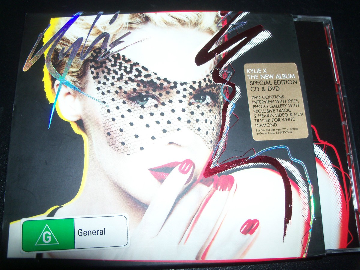 Kylie Minogue - X Limited Edition CD Album DVD 2007 for sale