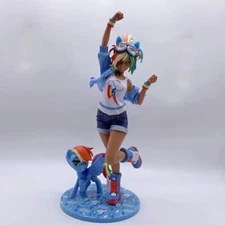 Anime My Little Pony Figure Rainbow Dash Figures Fluttershy Twilight Sparkle