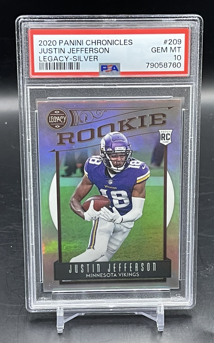 Justin Jefferson Panini Chronicles Legacy #209 Silver