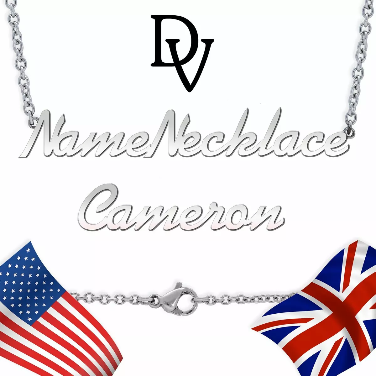 Cameron Personalized Custom Made Name Necklace Gift Idea Birthday