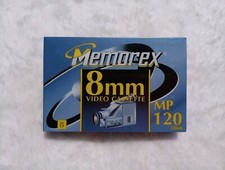 Memorex MP120 8mm Video Cassette Tape MP 120 Brand New SEALED