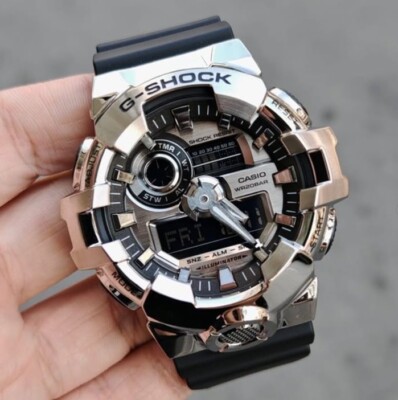 美品 G-SHOCK GM-700 シルバー 美品 G-SHOCK GM-700 シルバー Casio G-Shock GM-700-1A G-Steel Metallic