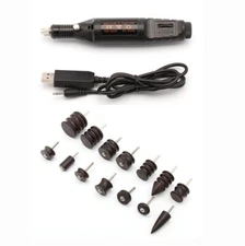 DIY Leather Tool Electric Leather Edge Polishing Grinding Burnishing Machine