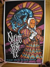 Queens Of The Stone Age Poster S/N Signed Numbered St Paul 2014