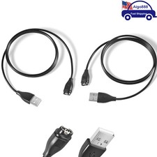 USB Charger Cable 010-12491-01 Fits for Garmin Multiple Watch Devices 2 Pack 