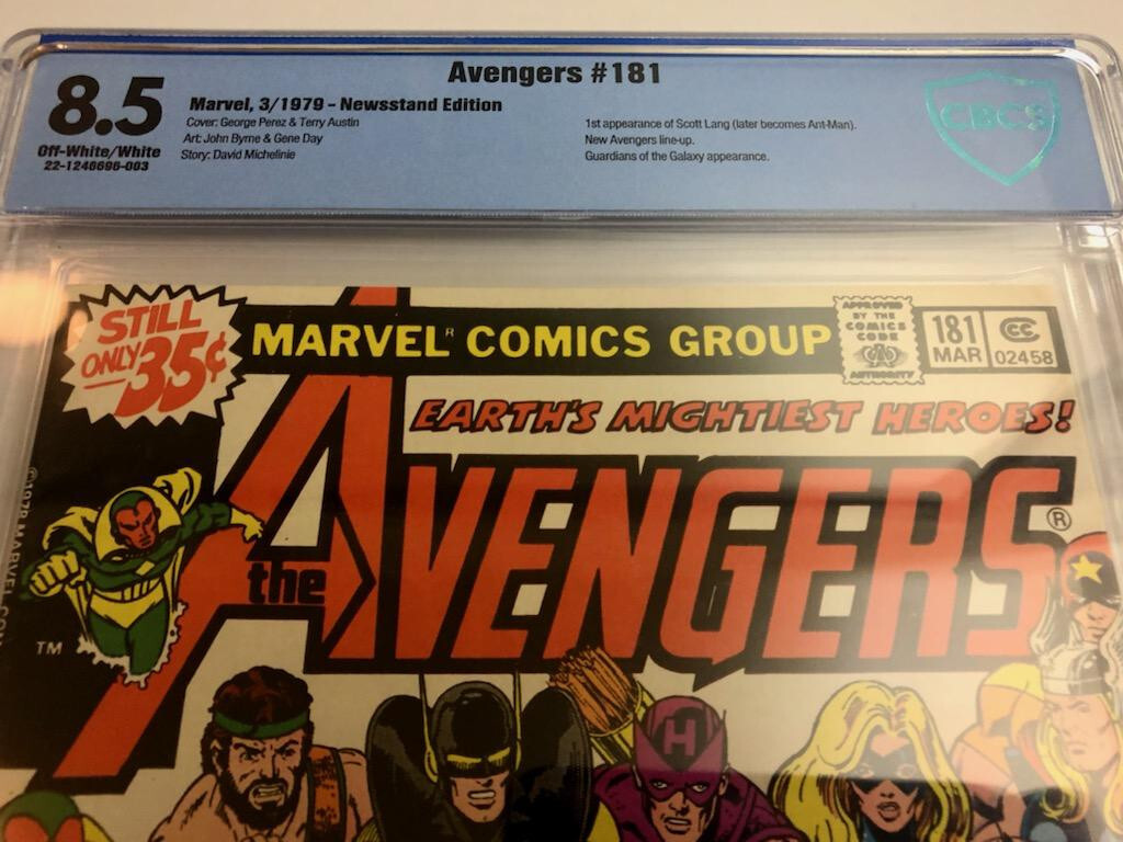Avengers #181 (1979) CBCS 8.5 22-1246696-003 1st Scott Lang