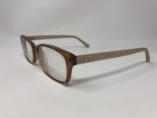 ESCADA VES257 Eyeglasses Frame Italy 140 Brown Crystal/White WZ04