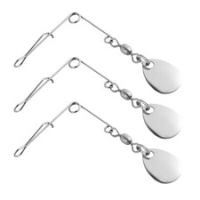 Dr.Fish 20pcs Fishing Spinnerbait Wire with Colorado Blades Lure Making Supplies